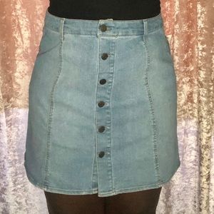 Denim skirt